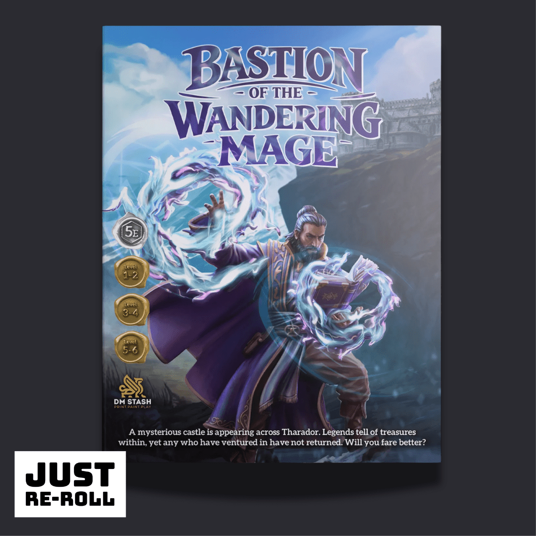 Bastion of the Wandering Mage Complete Miniatures & Campaign Set - DnD 3D Miniatures