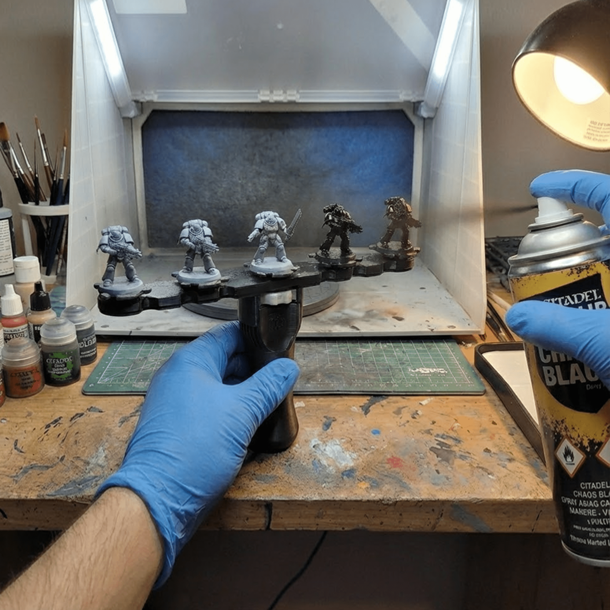 BATCHMASTER™ V2 - 360* Rotating Spray Stick Paint Handle