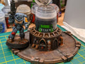 paint pot for model paints 3d printed proxie Wargames Paint holder comes unpainted gift