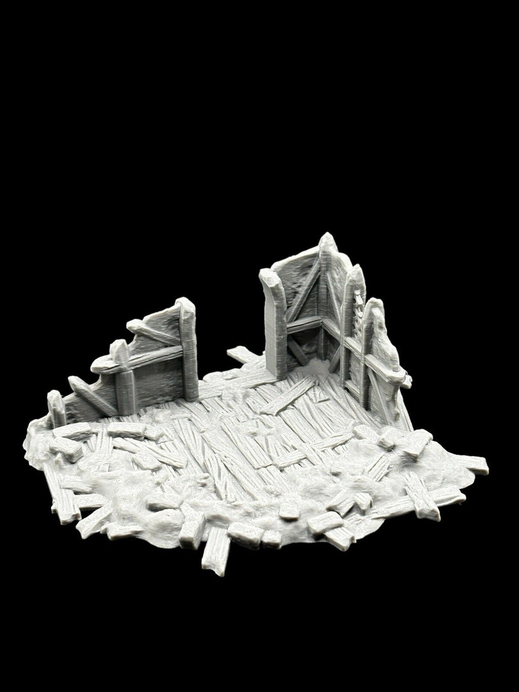 28mm Building Ruins Terrain Scenery for DND, Warhammer, Wargames