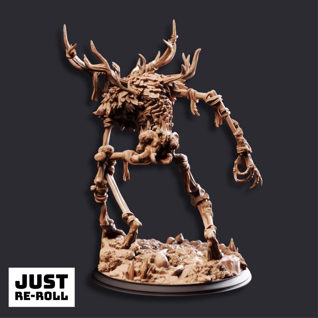 Beinvættr The Bone Wight - 3D Printed Monster Miniature