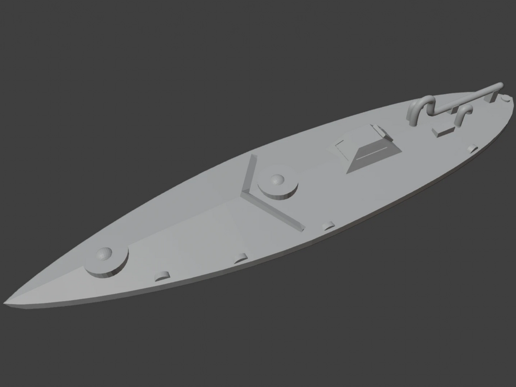 6mm (1:285) 'Narco sub' Bigfoot II