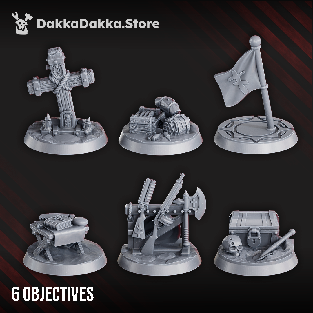 Objective Packs | Trench Grimdark | Steel Union | DakkaDakka