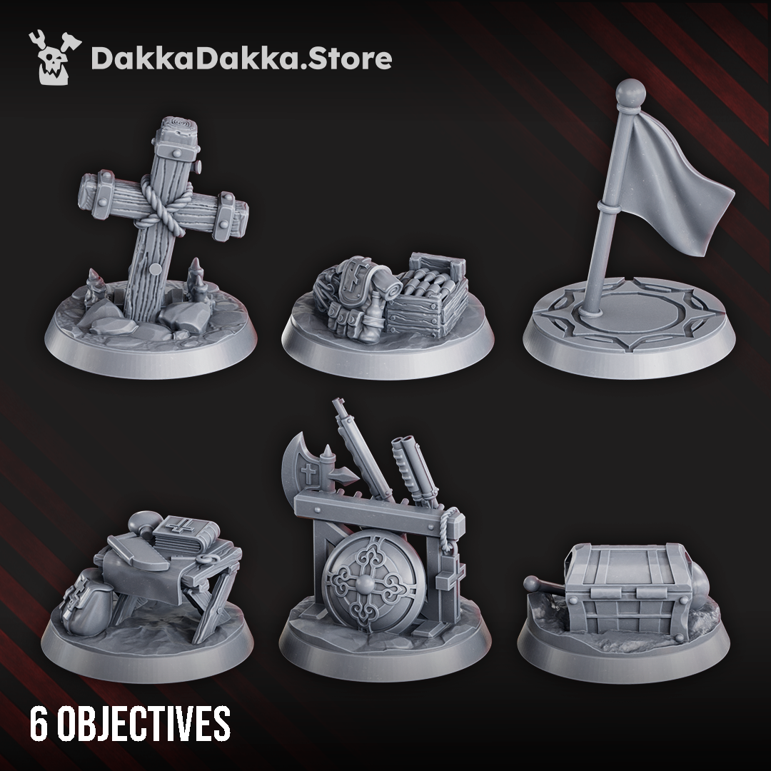 Objective Packs | Trench Grimdark | Steel Union | DakkaDakka