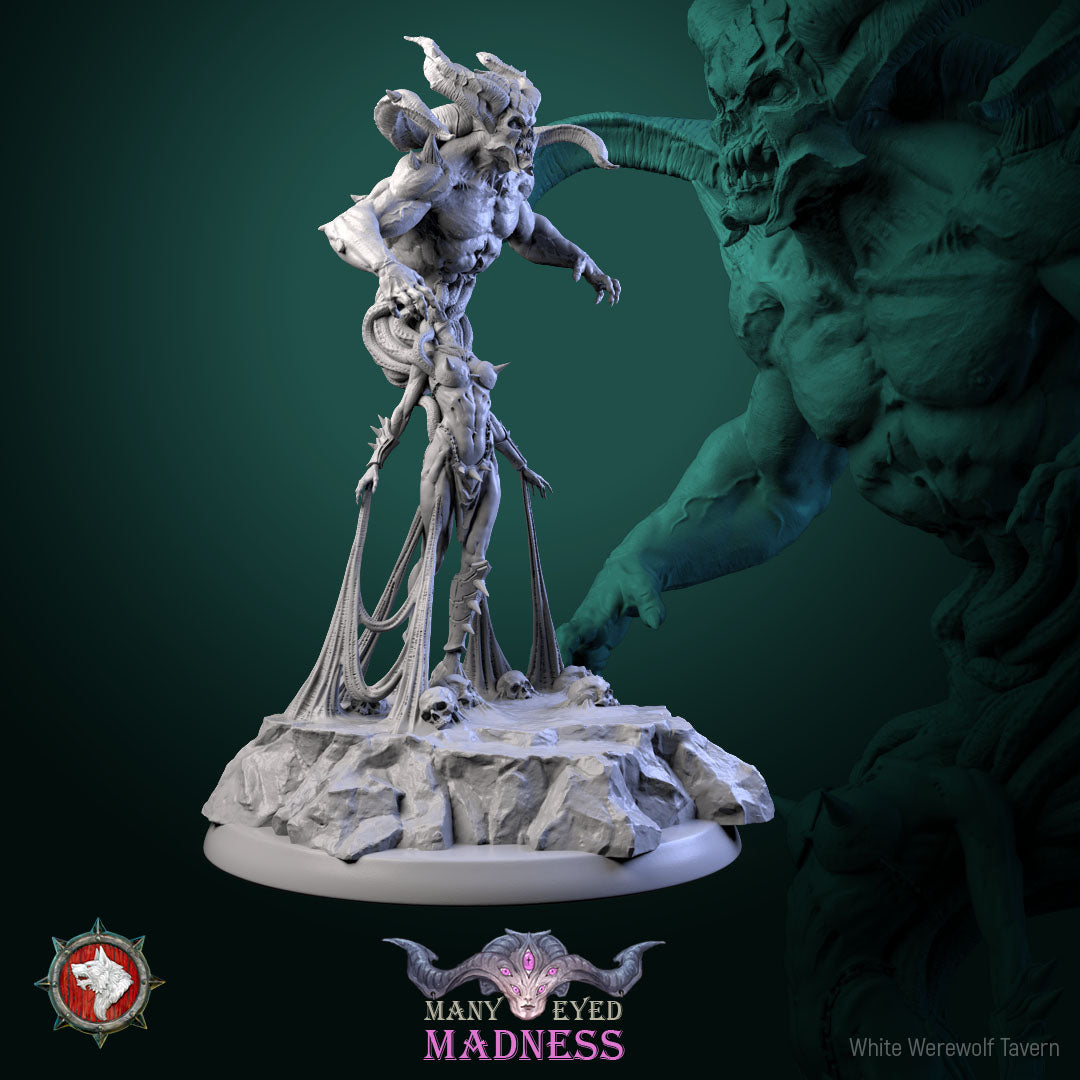 Dungeons and Dragons Models - Many-eyed madness - Set by White Werewolf Tavern