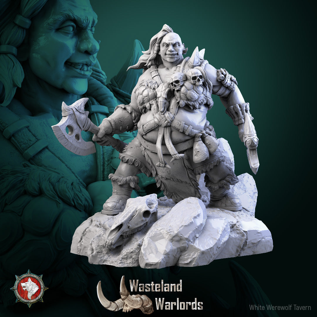 Dungeons and Dragons Models - Wasteland Warlords - Set by White Werewolf Tavern