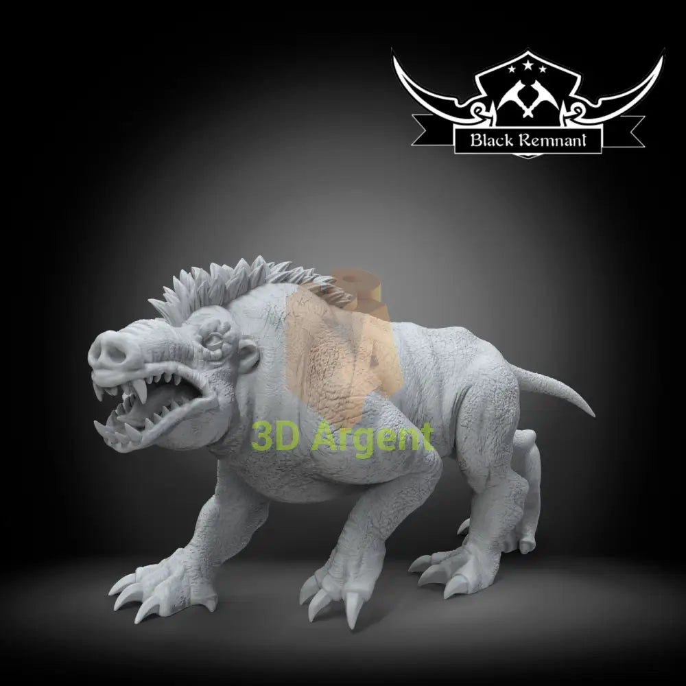 Boar Wolf from Endor Star Wars Legion compatible 3D Printed Resin Miniatures