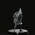 Trench Soldier Bomber Stand Miniature