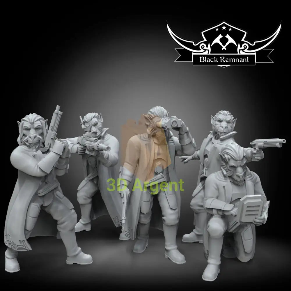 Bothan Spy Squad Star Wars Legion compatible 3D Print Resin Miniatures