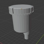 1:24th brake and clutch fluid reservoirs