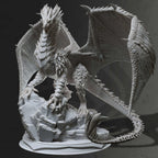 Brazatul – Ancient Bronze Dragon - 3D Monster Dragon Miniature