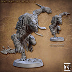 Brute Miniatures | Sandfang Ratkin | Fantasy D&D Miniature | Artisan Guild