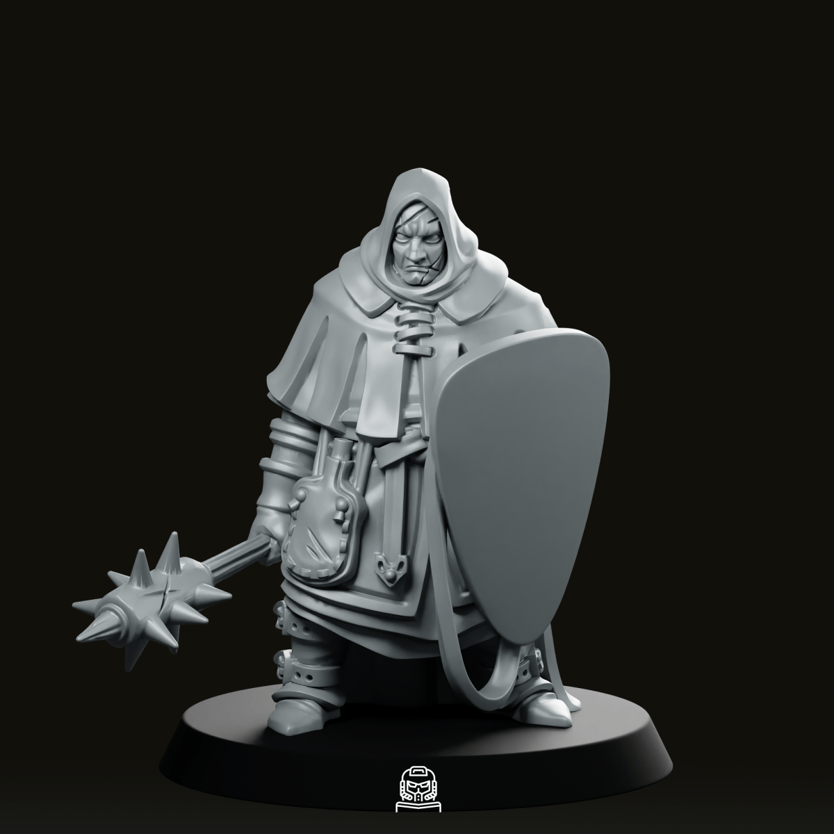 Trench Soldier Brute Mercenary Miniature