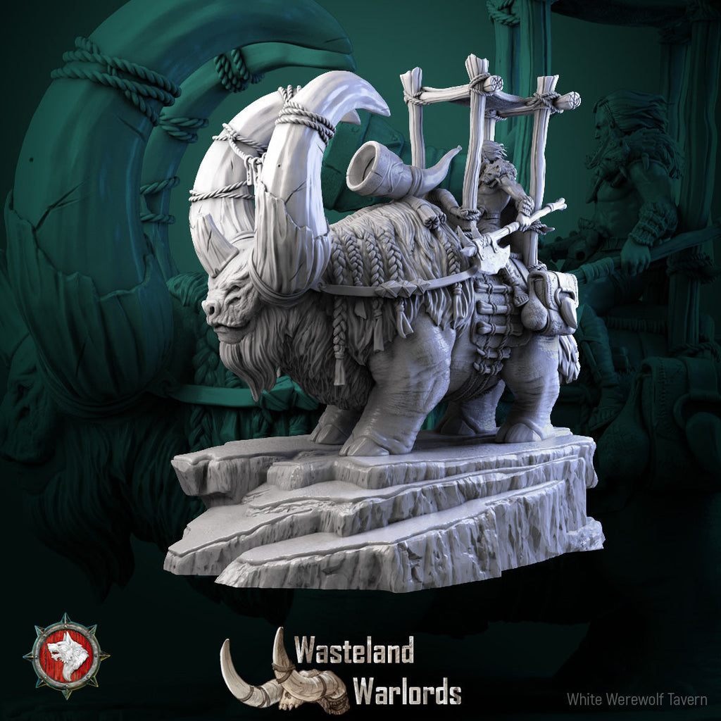 Dungeons and Dragons Models - Wasteland Warlords - Set by White Werewolf Tavern
