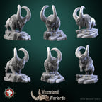 Dungeons and Dragons Models - Wasteland Warlords - Set by White Werewolf Tavern