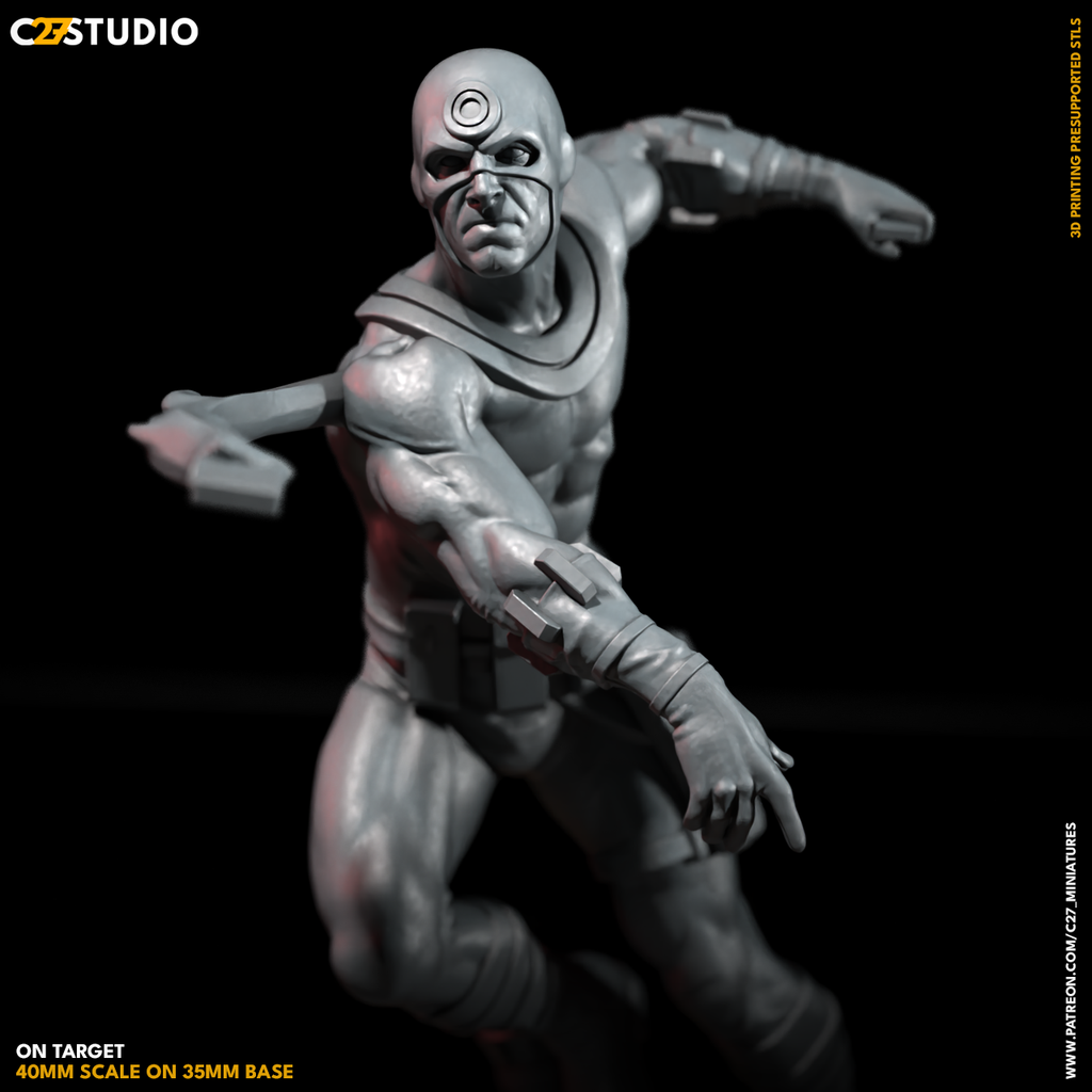 On Target | Heroes | Sci-Fi Miniature | C27 Studio