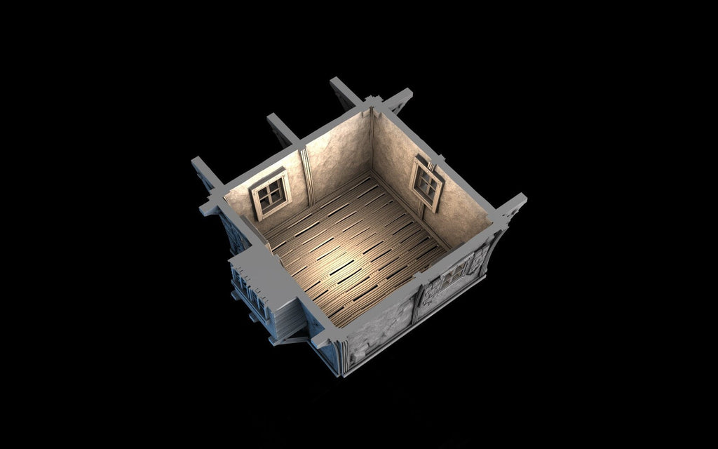 Tombstone House - 28mm DND/Wargame/RPG Terrain