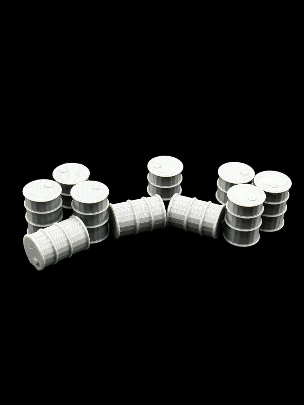 20x Barrels Terrain Scatter 28mm Scale For Games Like Warhammer / Wargaming