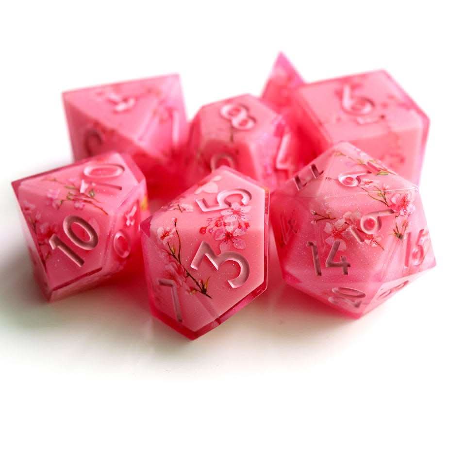 Candied Blossom | Art Core Dice| 7 Piece Set