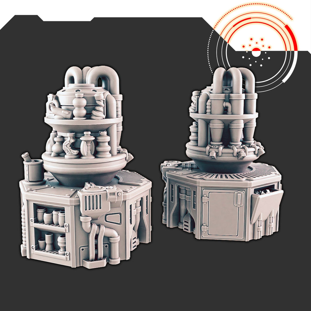 Sci-fi Scenery - Modular Cantina and Bar Set