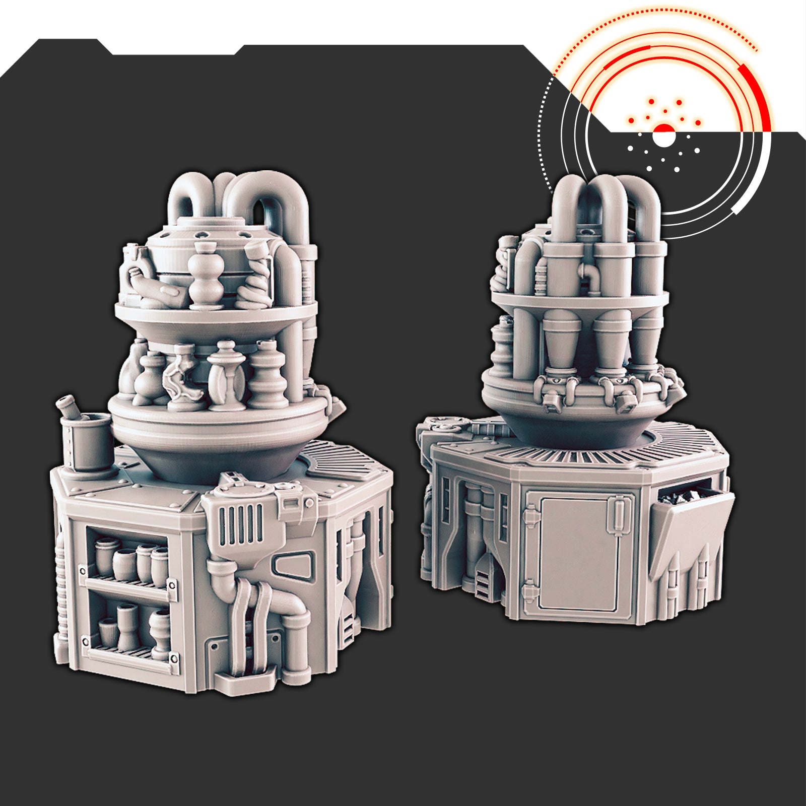 Sci-fi Scenery - Modular Cantina and Bar Set