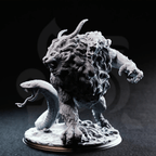 Capricalion Chimera of the Plains - 3D Printed Monster Miniature