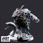 Capricalion Chimera of the Plains - 3D Printed Monster Miniature