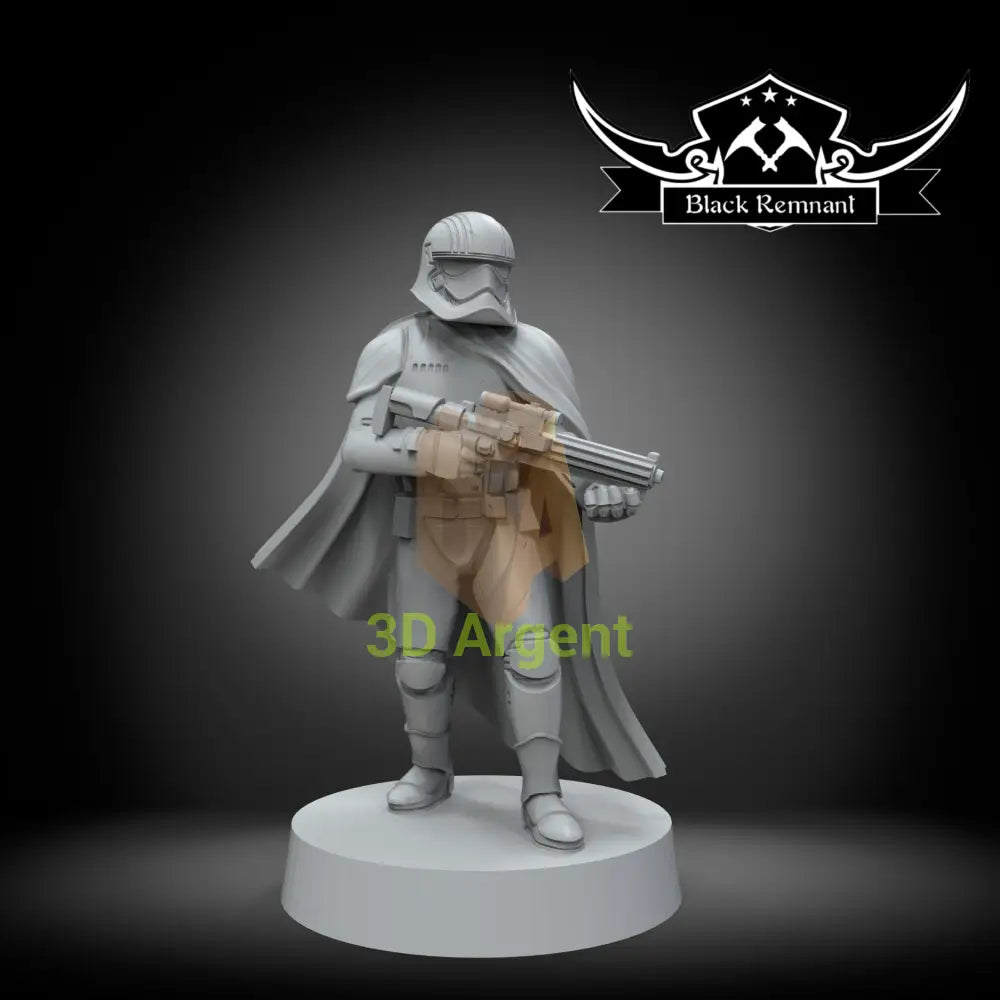 Captain Phasma – Star Wars Legion Scale 3D Printed Resin Miniature
