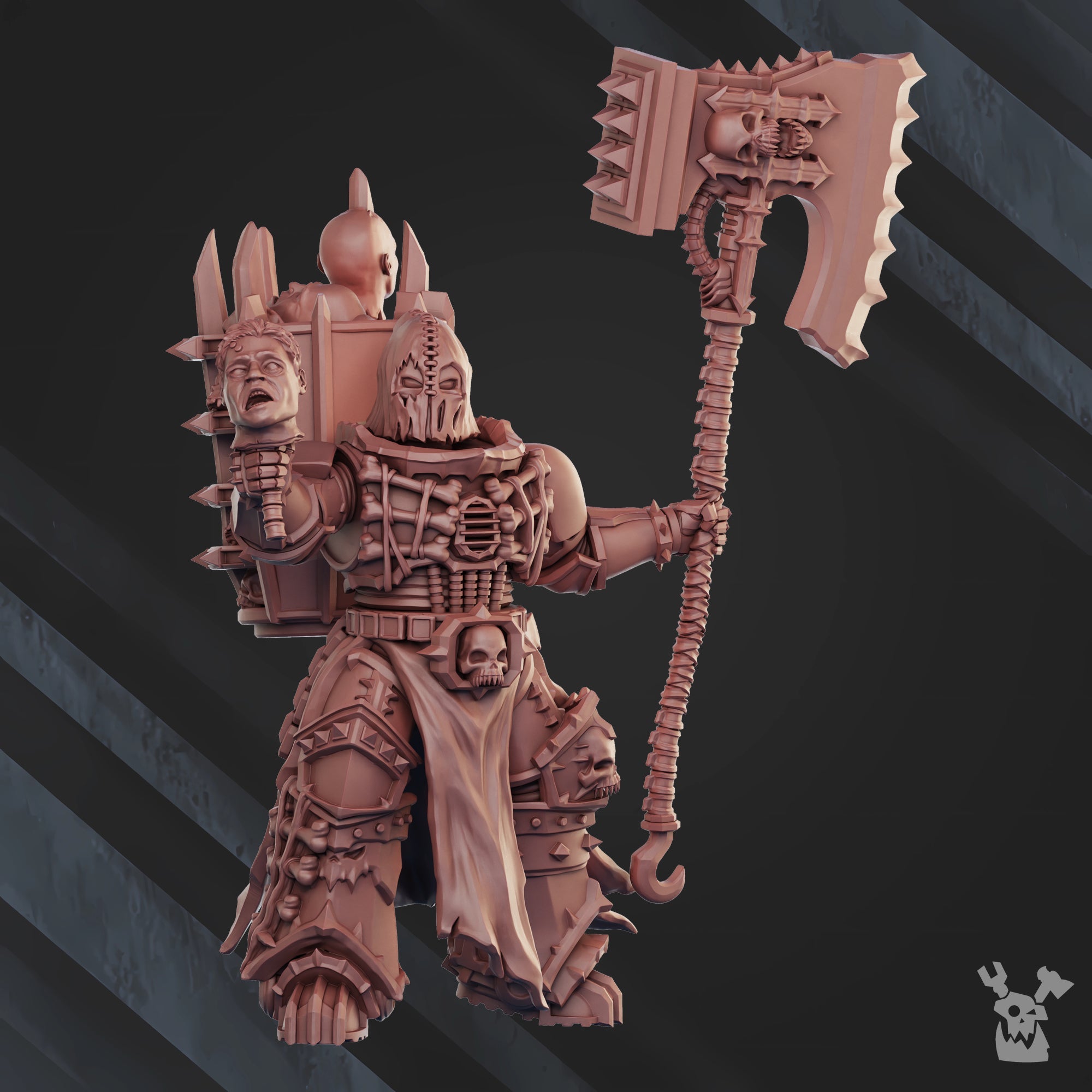 Carac The Murderous Rampage | Heretics | Grimdark Miniature | DakkaDakka