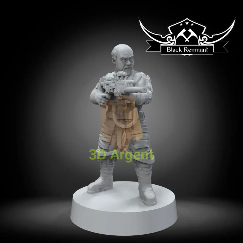 Carson Teva - pilot - Star Wars Legion compatible 3D Printed Resin Miniatures