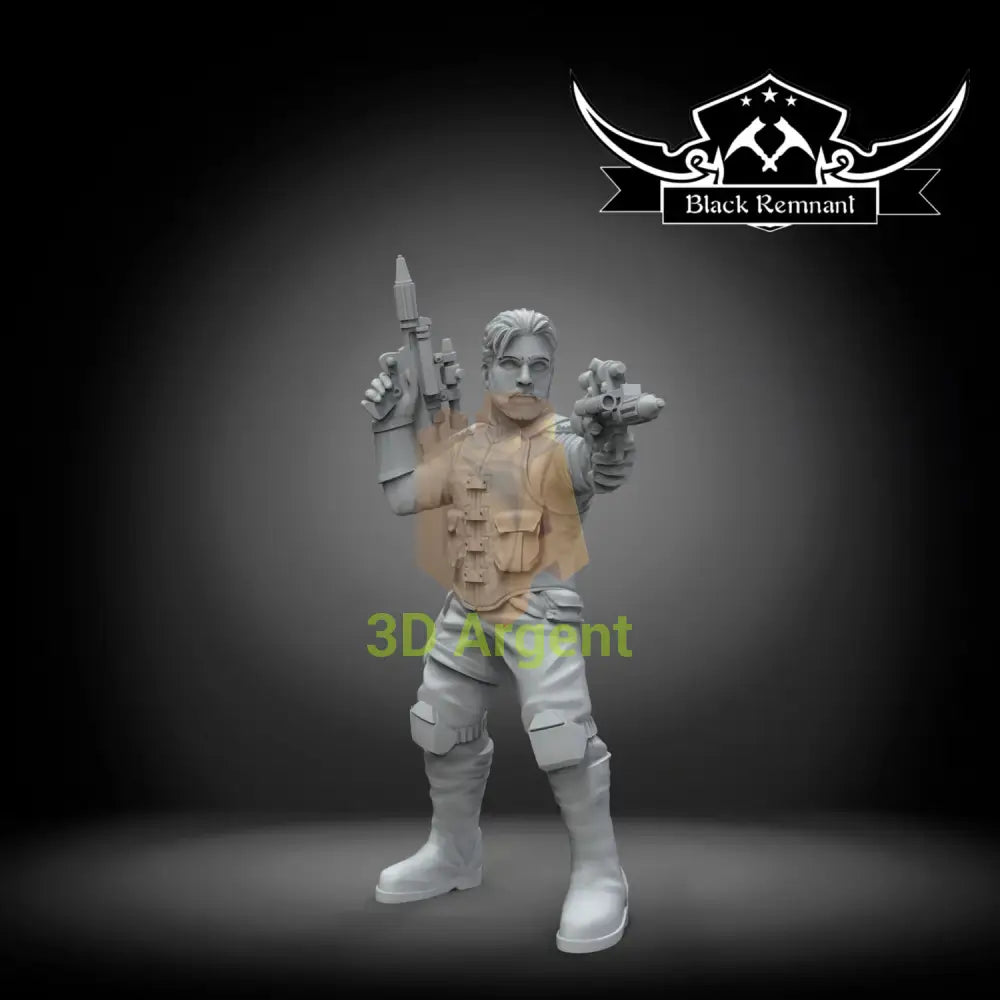 Carth Onasi - Star Wars Legion compatible 3D Printed Resin Miniatures