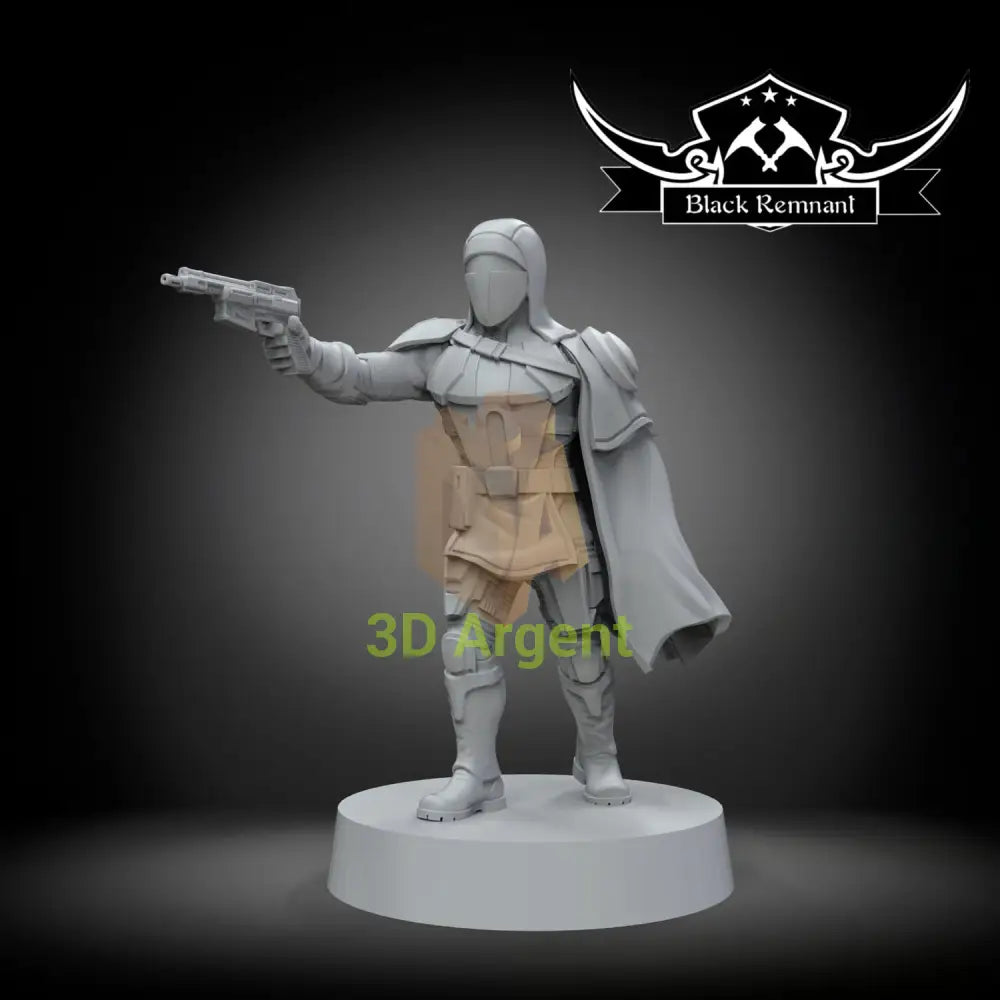 Cassus Fett – Star Wars Legion Scale 3D Printed Resin Miniature