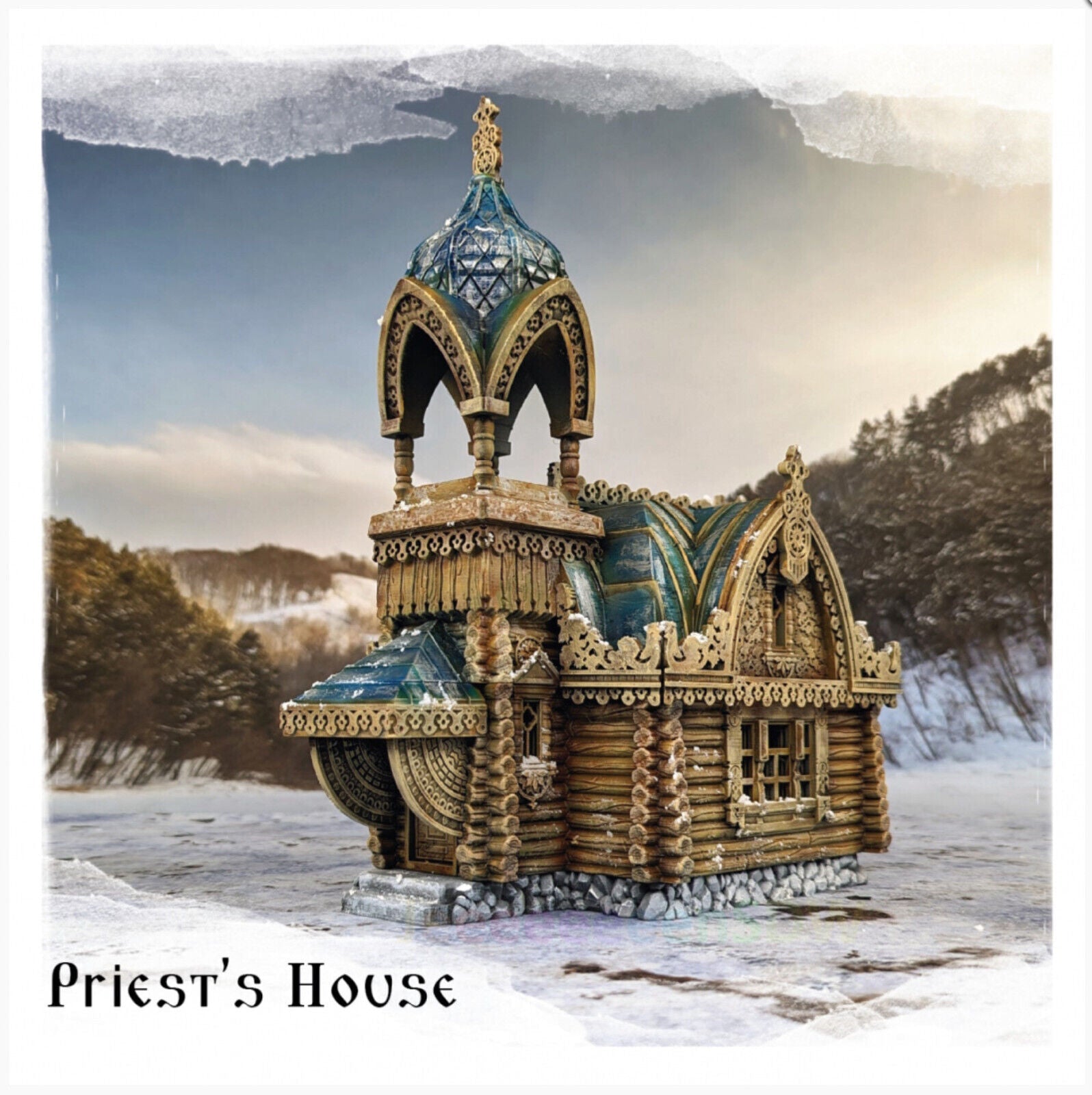 Priest's House - 28mm DND/Wargame/RPG Terrain