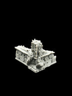 Small Infected Ruins Terrain Sci Fi Tabletop Scenery 3D Printed 3 pcs