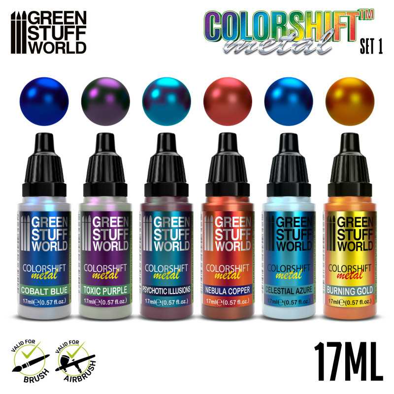 Green Stuff World Chameleon Acrylic Paint Set 1