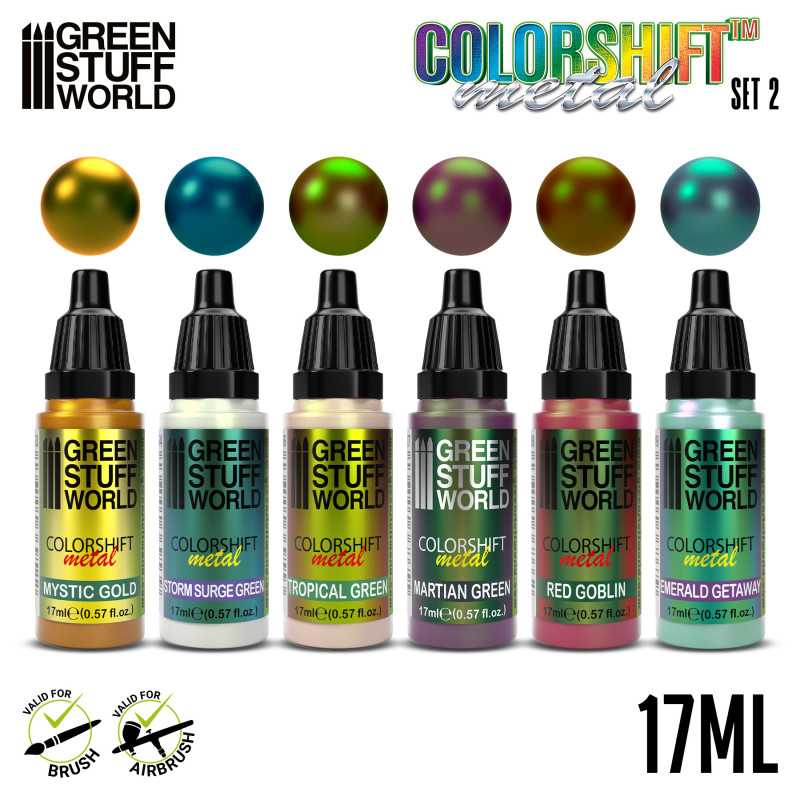 Green Stuff World Chameleon Acrylic Paint Set 2