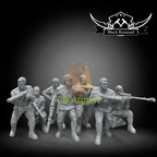 Chiss Expansionary defense force troopers | Star Wars Legion Scale | 3D Printed Resin Miniature | Black Remnant Miniatures | 12K High Detail