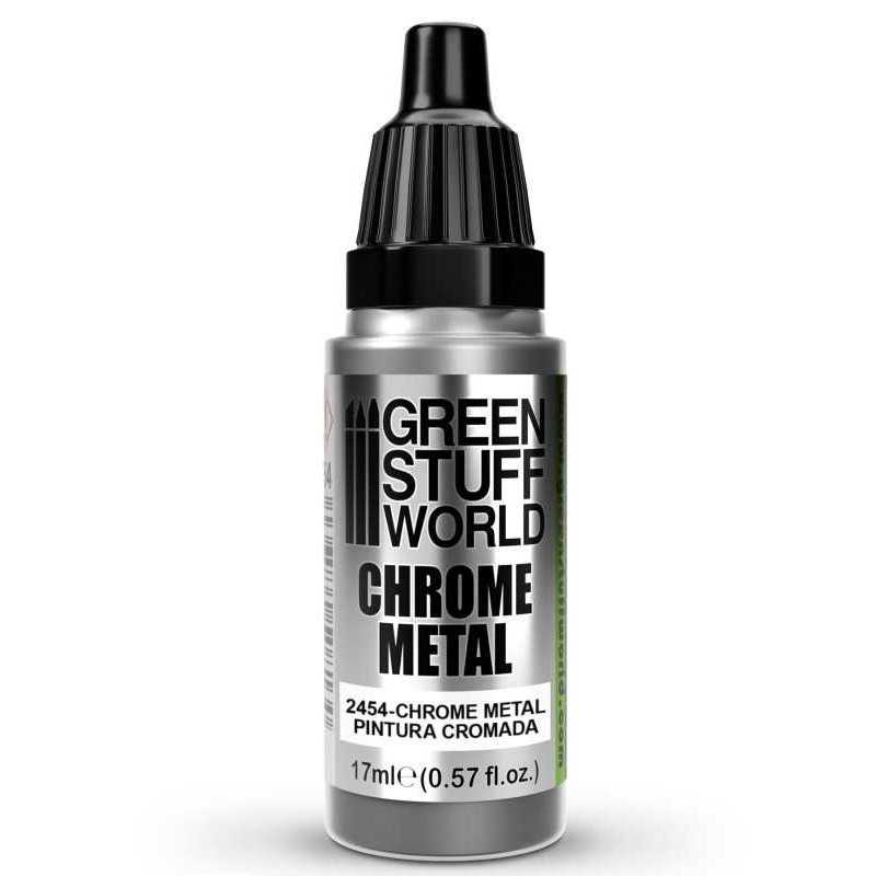Green Stuff World Chrome Metal Paint 17ml