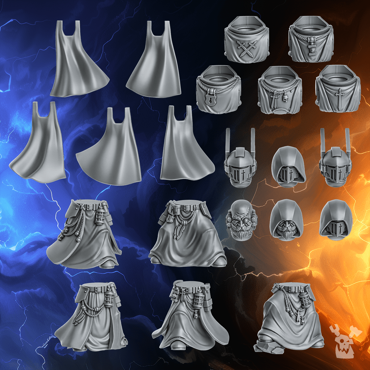 Knights of The Circle | Black Lions | DakkaDakka | Sci-Fi Grimdark Wargaming Miniature 28mm 32mm