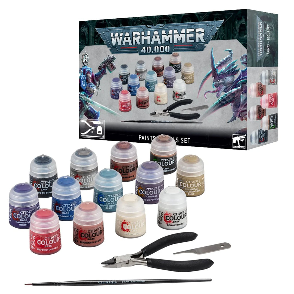 Warhammer 40,000: Paints & Tools Set
