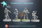 Clone Scout Troopers - Star Wars Legion 3D Printed Resin BlueWolf Miniatures