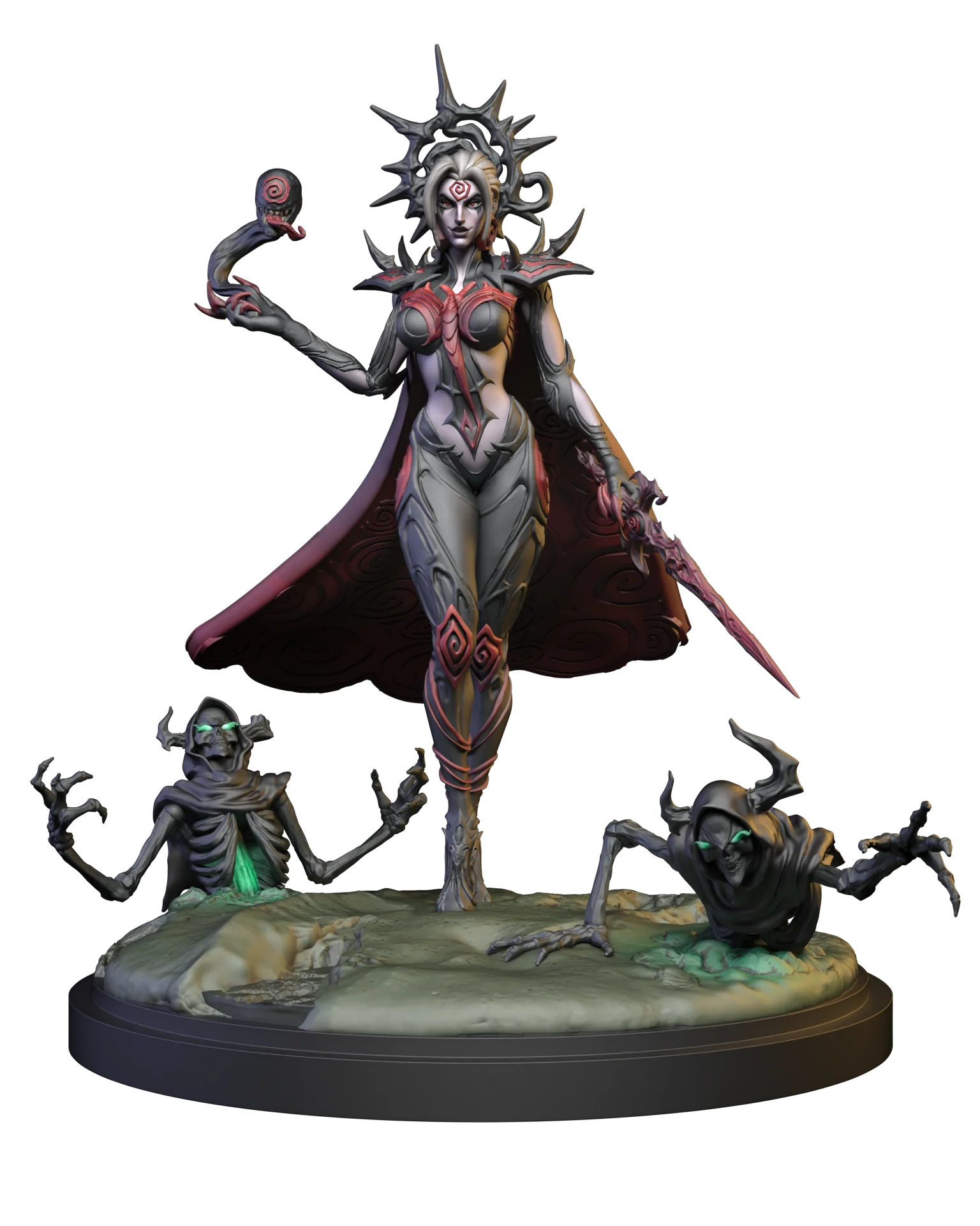 Goth Mom Supreme | Heroes | Sci-Fi Miniature | C27 Studio
