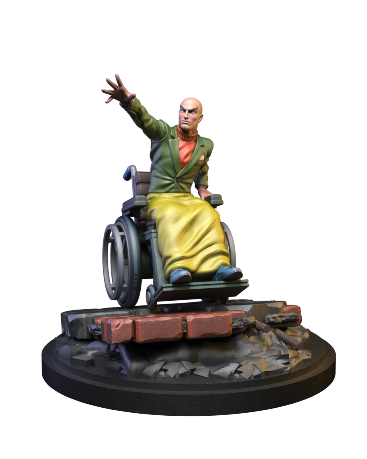 Wheelchair Visionary | Heroes | Sci-Fi Miniature | C27 Studio