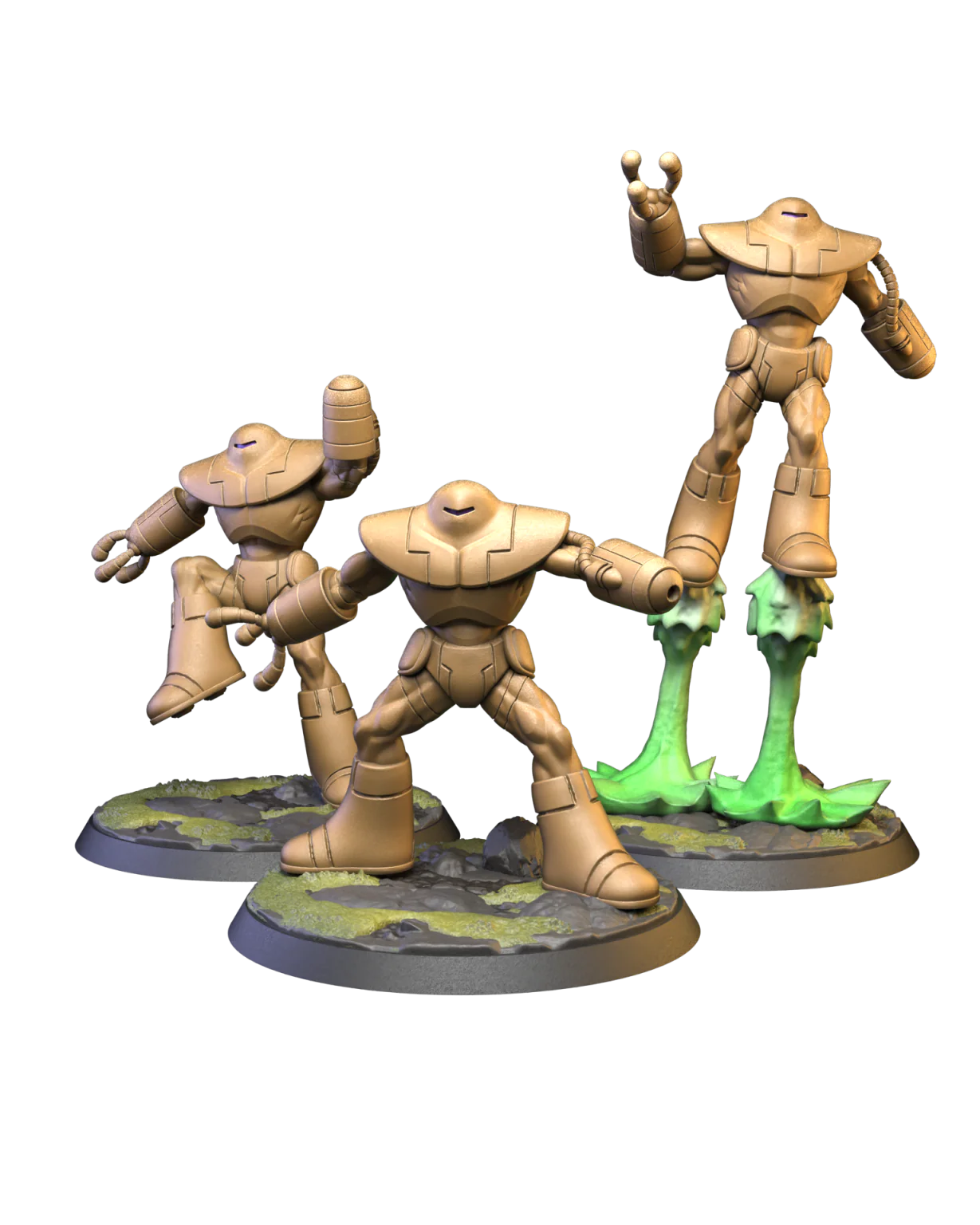 Tin Can Task Force | Heroes | Sci-Fi Miniature | C27 Studio