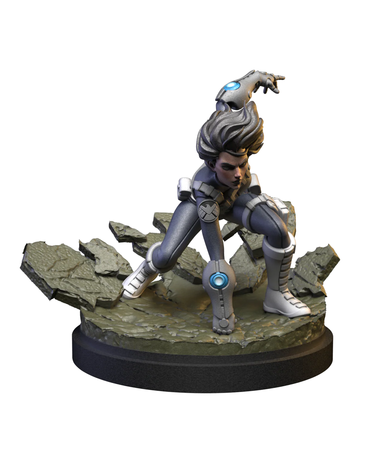 Seismic Sass | Heroes | Sci-Fi Miniature | C27 Studio