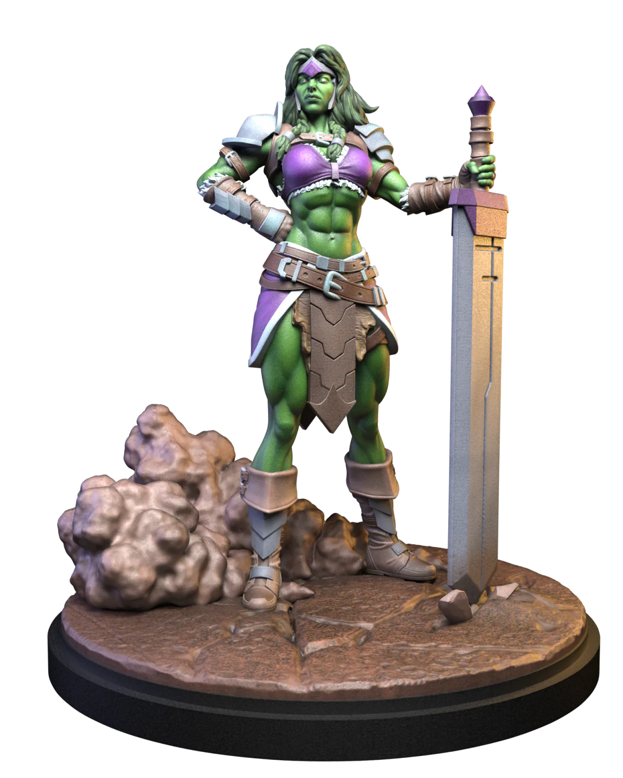 Gamma Gladiatrix | Heroes | Sci-Fi Miniature | C27 Studio