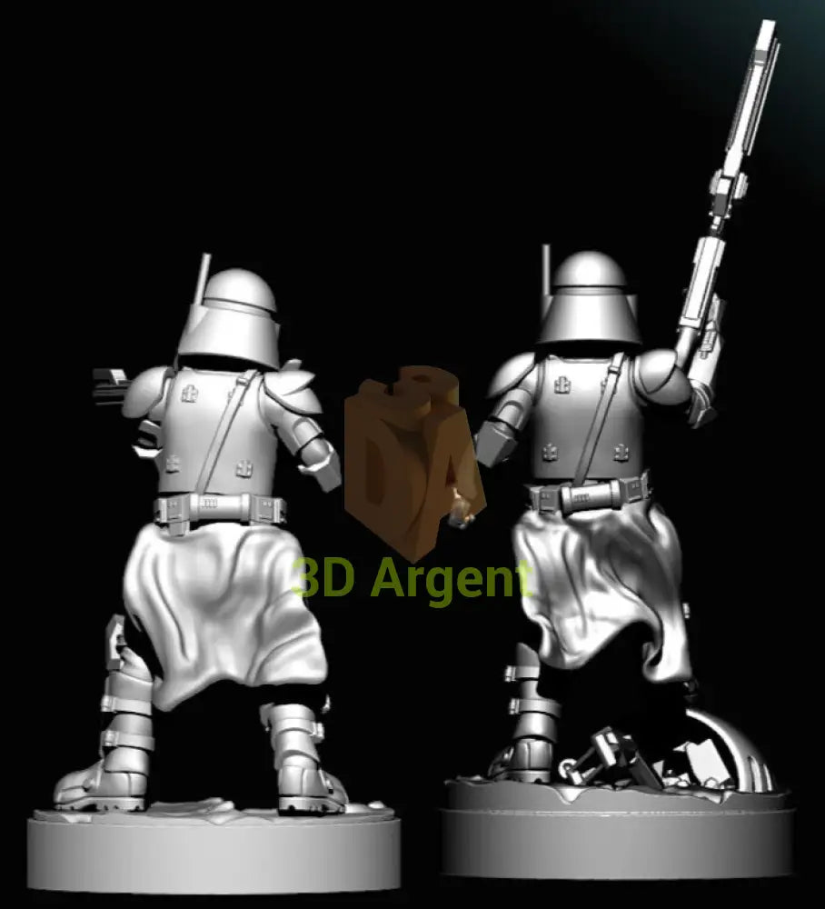 Commander Bacara - Star Wars Legion 3D Printed Resin BlueWolf Miniatures