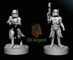 Commander Bacara - Star Wars Legion 3D Printed Resin BlueWolf Miniatures (ver 2)
