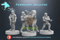 Commander Gree 3 poses- Star Wars Legion 3D Printed Resin BlueWolf Miniatures