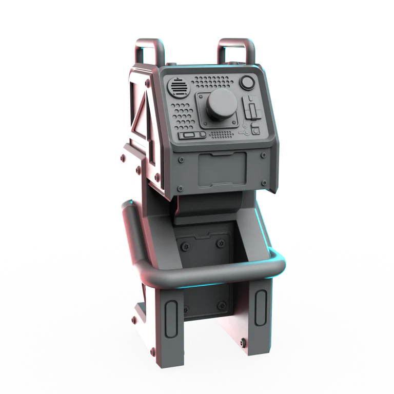 Computer Button | Terrain | Sci-Fi Miniature | C27 Studio